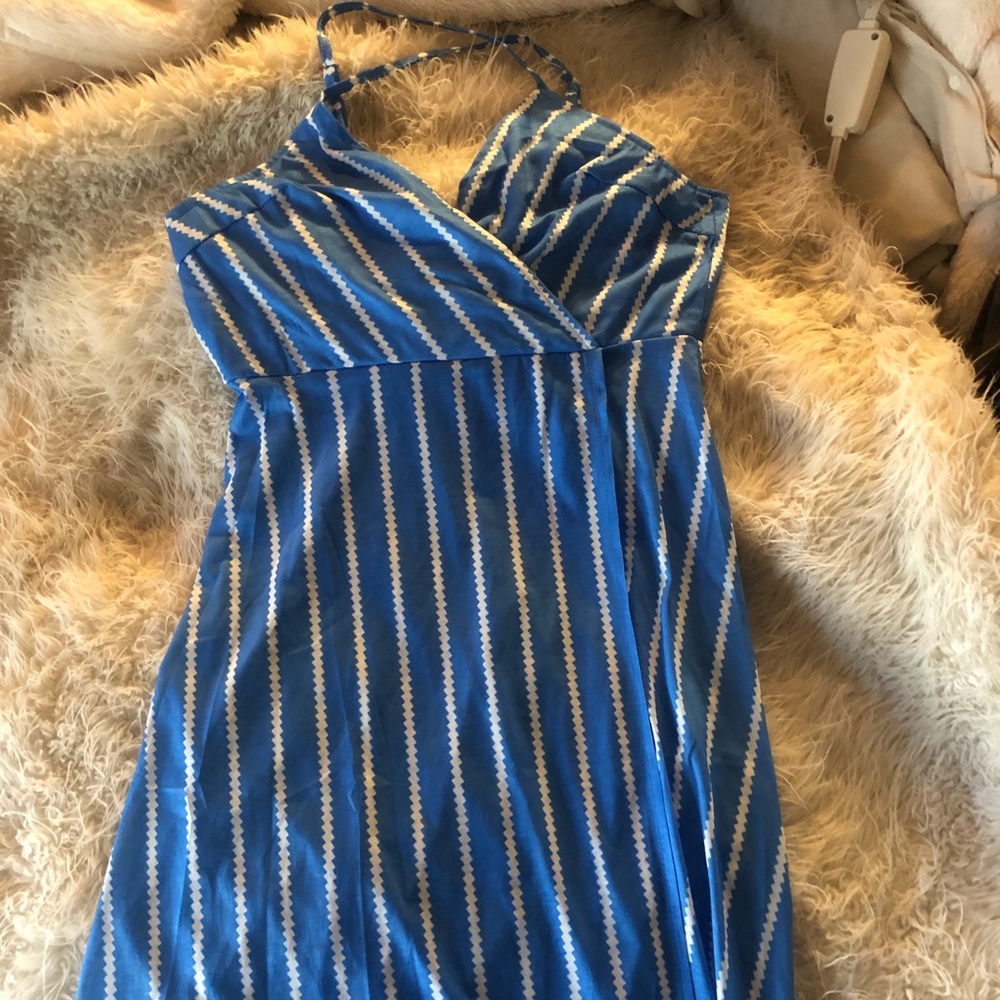 Blue summer dress
